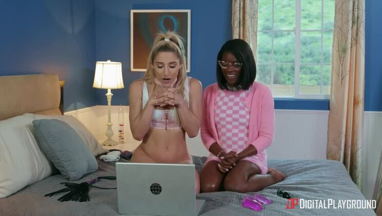 [Episodes] - Lesbian Anal Threesome - Abella Danger & Ana Foxxx Go Wild - Abella Danger