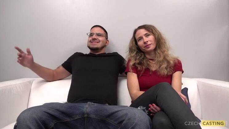 [CzechCasting] - Blonde Czech Babe Sugar Marketa Fucks David in Casting Video