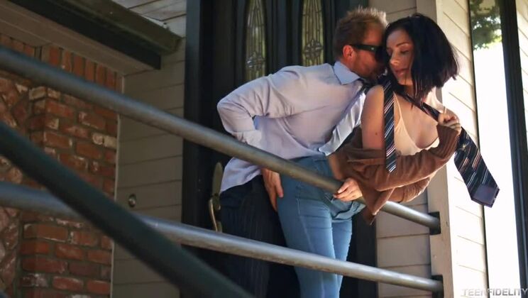 [TeenFidelity] - Ryan Madison takes control of Amanda Aimes in rough outdoor scene - Amanda Lane - Ryan Madison