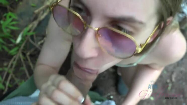 [ATKGirlfriends] - Facial Cumshot for Niki Snow Outdoors - Niki Snow