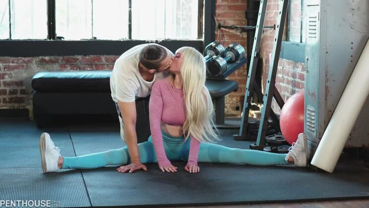 [PentHouse] - Blonde Lilly Bell Takes It All in Workout Sex - Lilly Bell