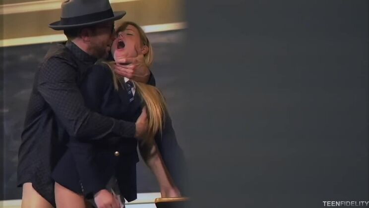 [TeenFidelity] - Naughty School Girl Scarlett Sage Fucked Rough - Scarlett Sage - Ryan Madison