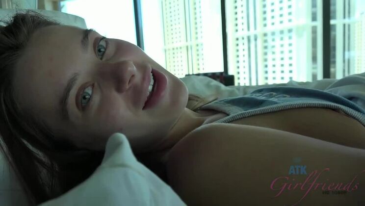 [ATKGirlfriends] - Amateur facial with Lana Rhoades - sticky - Lana Rhoades