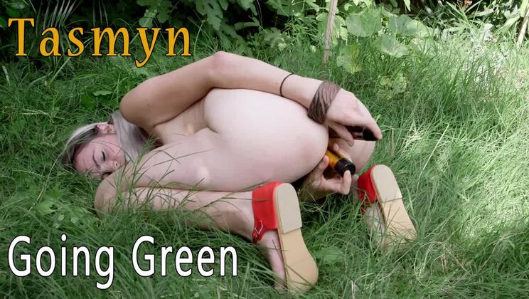 [GirlsOutWest] - Hairy Green Fantasies: Tasmyn's Solo Amateur Session
