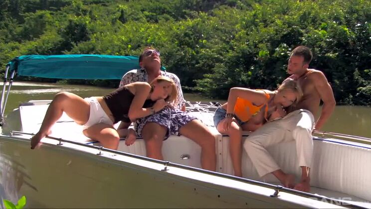 [BANG.com] - Blonde & Brunette Sluts Get Fucked in Threesome - Mike Angelo - Jessica Moore - Morgan Moon