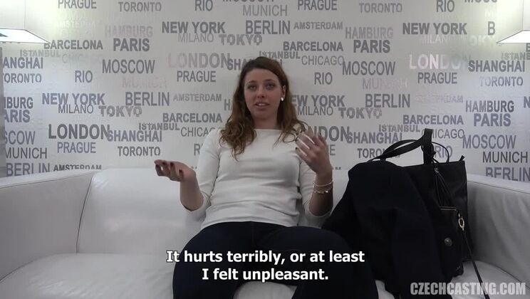 Charming European Tereza