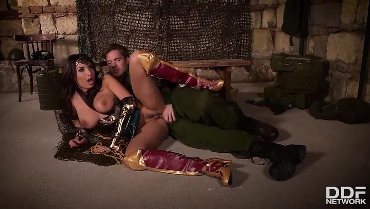 Big Titted Brunette Anissa Kate in Cosplay Anal