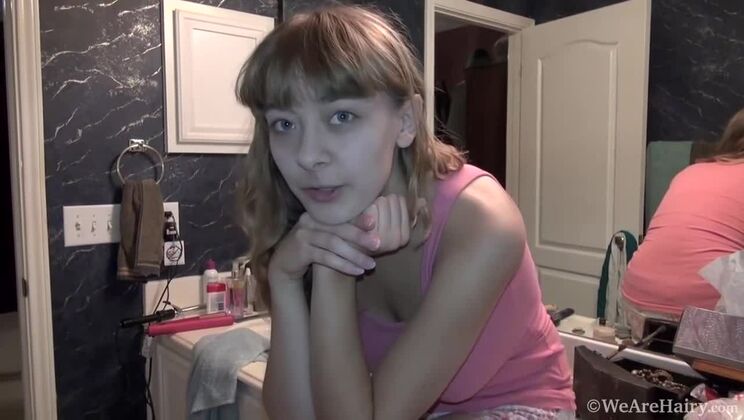 Dani’s Solo Hairy Antics Uncovered