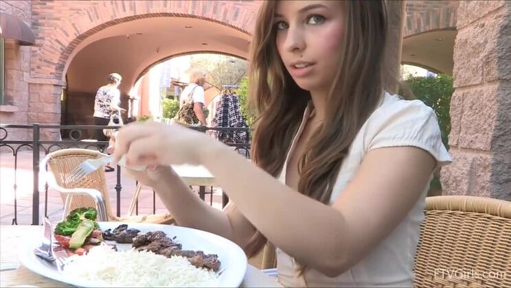 Upskirt Voyeur Peek at Sofia