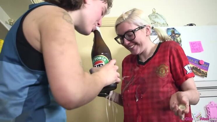 [GirlsOutWest] - Arial and Scout - Soccer Bums with Hair