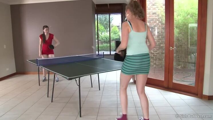 Nichole vs Taliah: Table Tennis Tussle