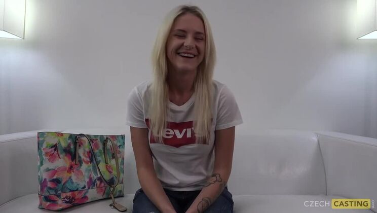 [CzechCasting] - Blonde and Tattooed Sabina in Action - Kristyna