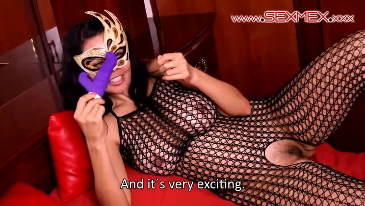 [SEXMEX] - Carolina Wears Stockings for Insertion - Carolina