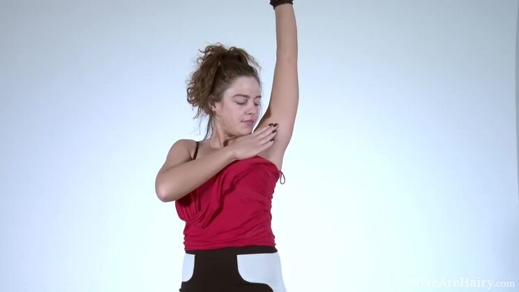 [WeAreHairy] - Brunette Beauty Strips for Us - Anna Joy