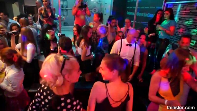 [Tainster] - Deepthroat and More with Kate Gold, Mia Blond, and Friends