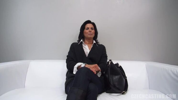 [CzechCasting] - MILF Petra: Czech Brunette Casting Session