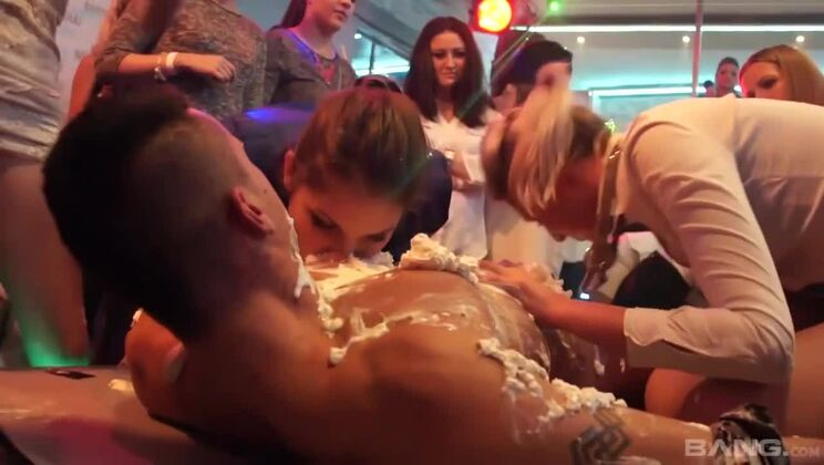 Big Tits Blondes Get Wild at Tattooed Party