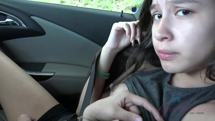 [ATKGirlfriends] - Hot Brunette GF Zaya Cassidy Gives Outdoor BJ - Zaya Cassidy