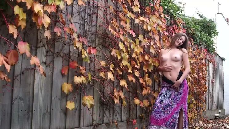 [GirlsOutWest] - Maddison's Outdoor Sex Toy Play