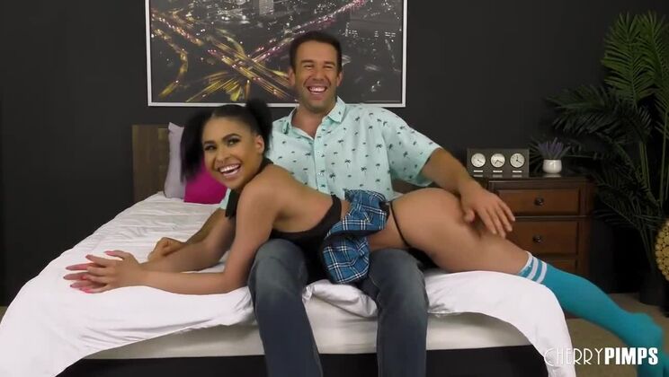 [WildOnCam] - Naughty Brunette Ryder Rey Needs a Spanking - Will Pounder - Ryder Rey
