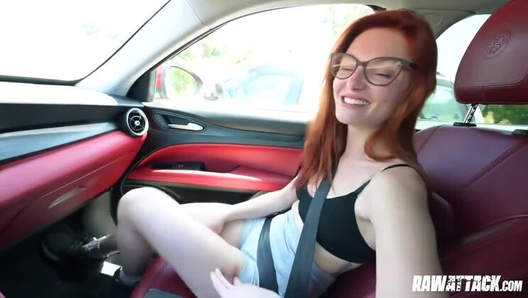 [RawAttack] - Big Ass Redhead Lacy Lennon in POV - Lacy Lennon