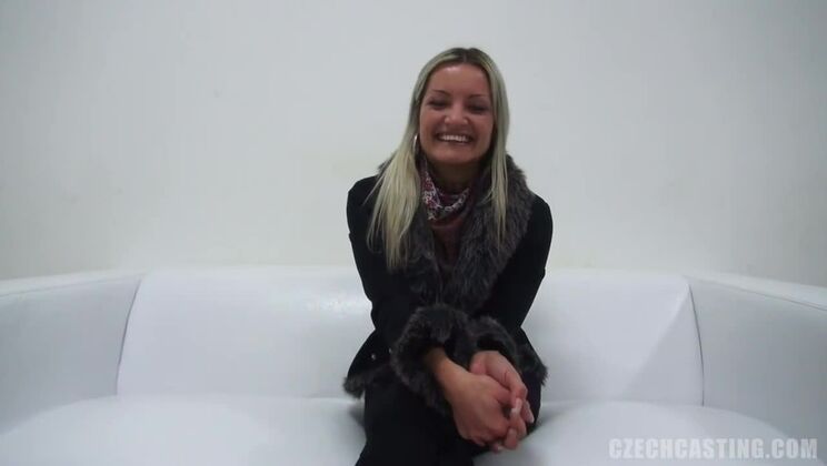 [CzechCasting] - Petra 7720 - Casting Call for Blonde with Giant Cock POV - Anastasia