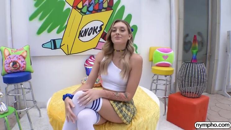 Charlotte Sins' Big Ass and Hairy Pussy in POV