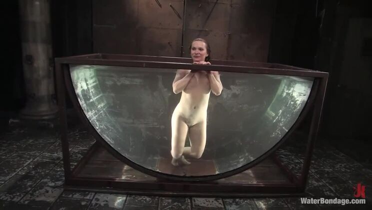 [WaterBondage] - Katja Kassin Enjoys BDSM Breath Play - Katja Kassin