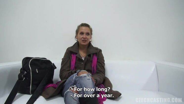 [CzechCasting] - Martina's Seductive Czech Blonde Casting - Petra