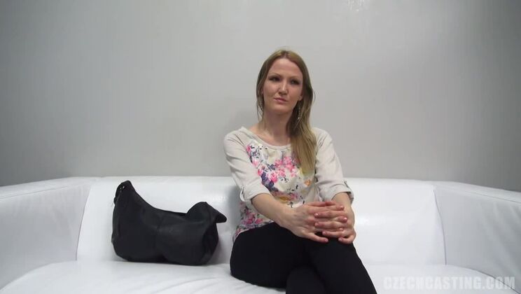 Blonde Czech Casting Video