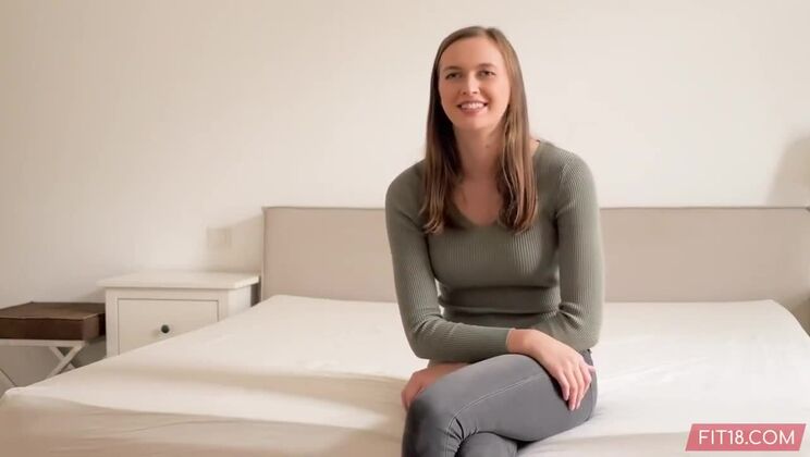 [Fit18] - Big Tits Teen Fitness Casting
