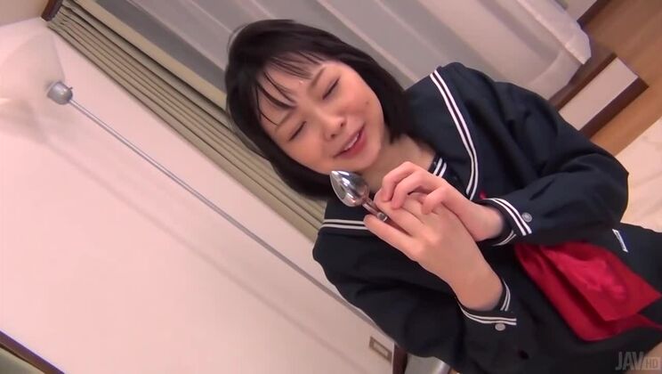 Asian lesbian Yuri Sakurai takes brutal pounding