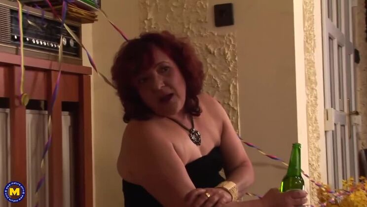 Lesbian Encounter: Marni and Sybille, Mature and Hot