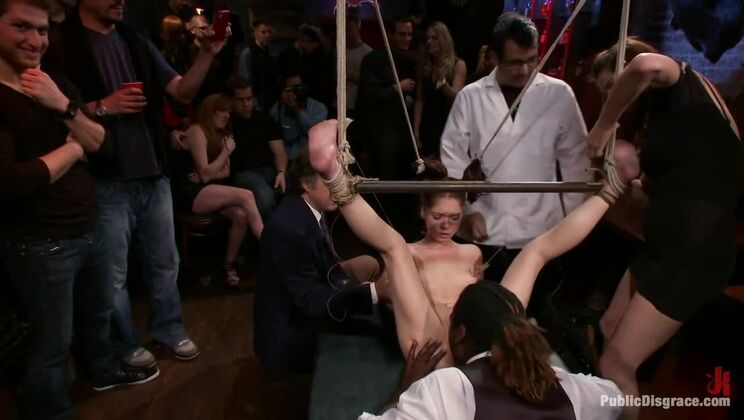 [PublicDisgrace] - Jessi Palmer Bound and Fucked Hard - James Deen - Jessi Palmer