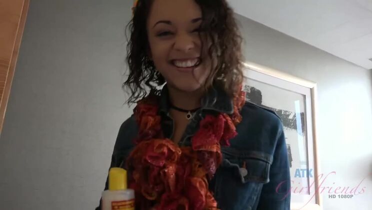 [ATKGirlfriends] - After Fucking Holly Hendrix, Her Mouth Gets Cum Filled - Holly Hendrix
