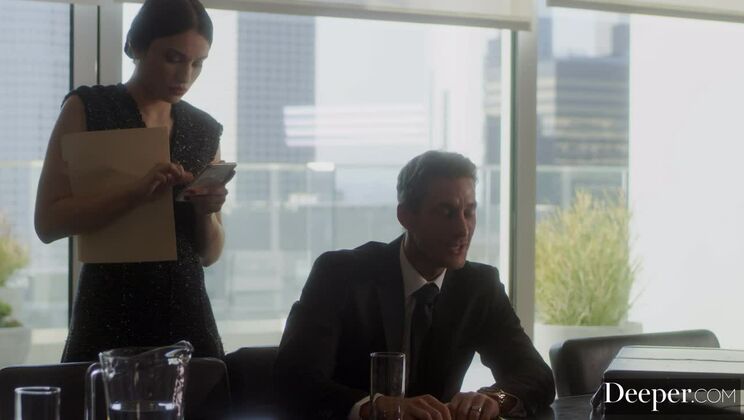 [Deeper] - Riding and Fucking in Reverse Cowgirl - Seth Gamble - Emily Willis