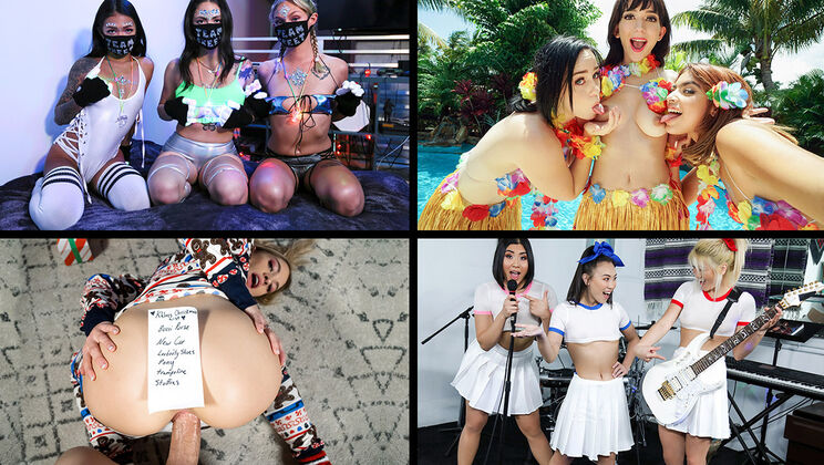 [TeamSkeetSelects] - Top Stars of 2020 - Misty Stone - Kenzie Madison - Sarah Lace - Paisley Paige