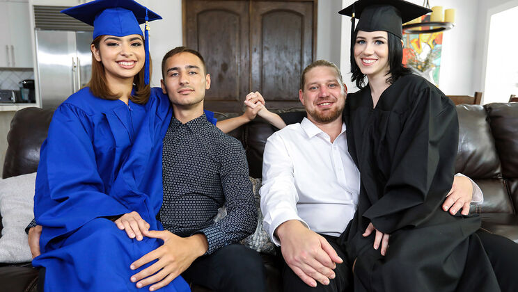 [DaughterSwap] - Stepdad Shares Stepdaughter College Prep - Milan - Logan Lucky - Hazel Heart - Remi Jones
