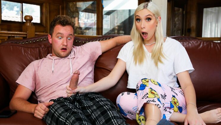 [OutOfTheFamily] - Stepsister Kay Lovely Gives Wet Blowjob & Swallows - Van Wylde - Kay Lovely