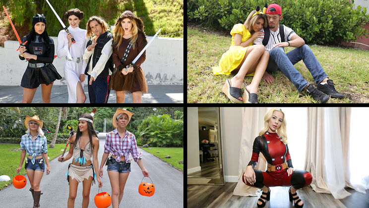 [TeamSkeetSelects] - Stunning Outfits by Gorgeous Actresses - Karlee Grey - Dolly Leigh - Chanel Grey - Madison Summers