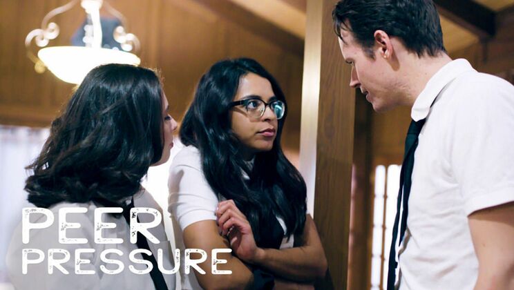 [PureTaboo] - College Latina's First Time Gangbang - Casey Calvert - Justin Hunt - Vienna Black
