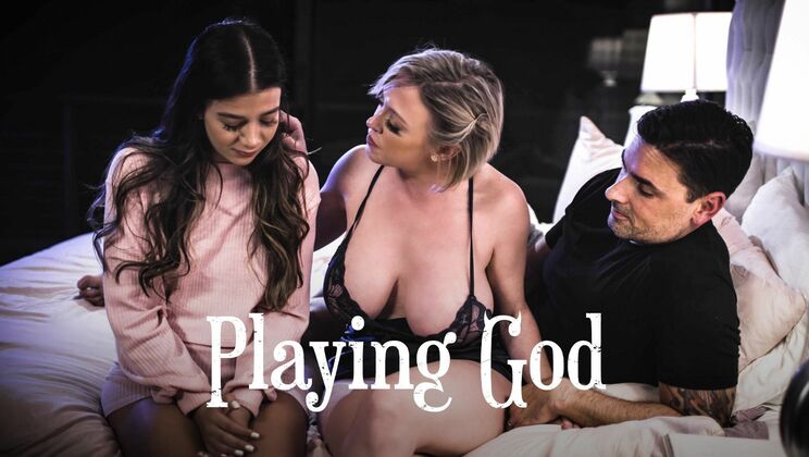 [PureTaboo] - Brunette MILF in Steamy Threesome