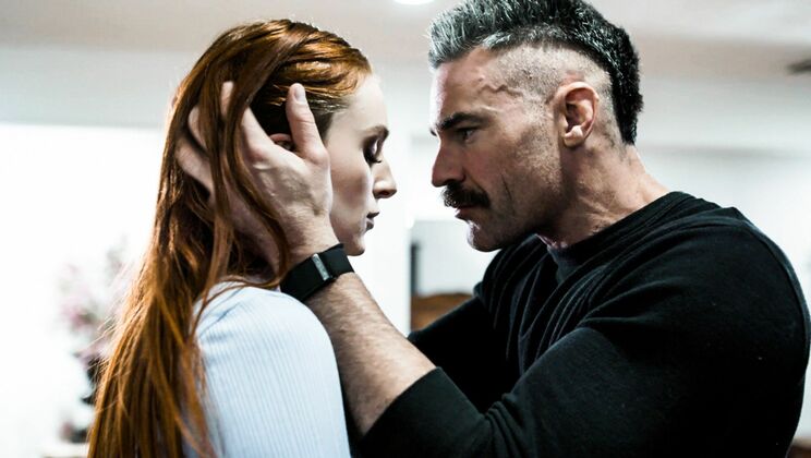 [PureTaboo] - Young Redhead Gets Deepthroat Cumshot - Charles Dera - Maya Kendrick