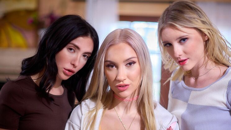 [WebYoung] - Blonde, Teen, Brunette: Lesbian Escapades - Jane Wilde - Melody Marks - Jazmin Luv