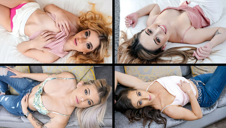 [TeamSkeetSelects] - New Sexy Actresses Collection - Penelope Kay - Brookie Blair - Dixie Jewel - Vivian Fox