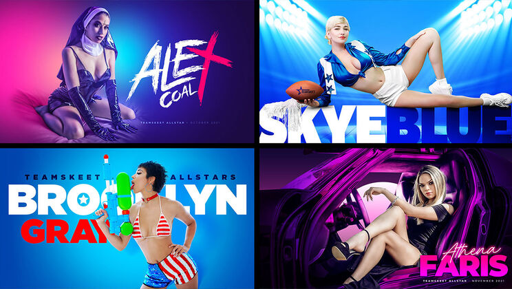 [TeamSkeetSelects] - 2021 Starlet Showcase - Aidra Fox - Kylie Quinn - Sheena Ryder - Skye Blue