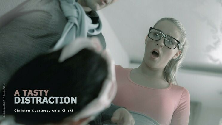 [StepmomLessons] - Tasty Blowjob and Facial - Christen Courtney - Ania Kinski - George Lee
