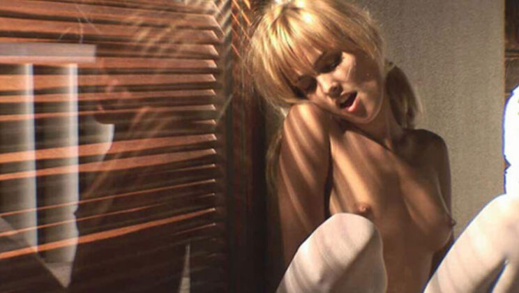 [WowGirls] - White Lingerie Masturbation by Blonde Sasha - Sasha