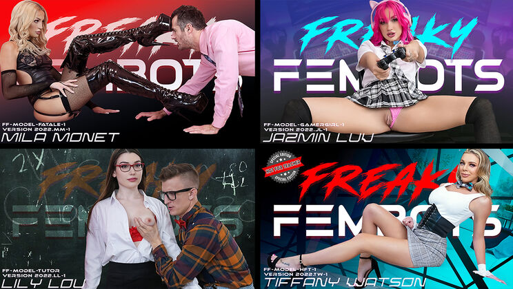 [TeamSkeetSelects] - Kelley's Fembot Pleasures - Tiffany Watson - Jazmin Luv - Lily Lou - Charma Kelley