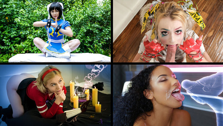 [TeamSkeetSelects] - Slutty Halloween Costumes - Fucking Compilation - Bella Rose - Alexa Nova - Nova Cane - Lily Lane